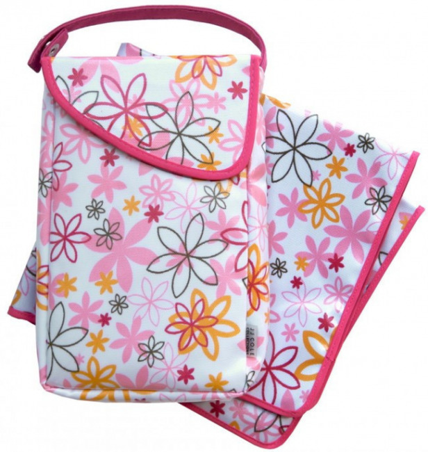 JJ Cole pelenka tart� pelenk�z� lappal - Pink Craze